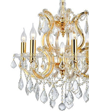 Maria Theresa Crystal Chandelier Grande 7 Light - GOLD