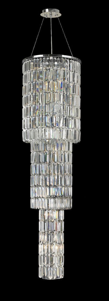 Large crystal hot sale pendant light