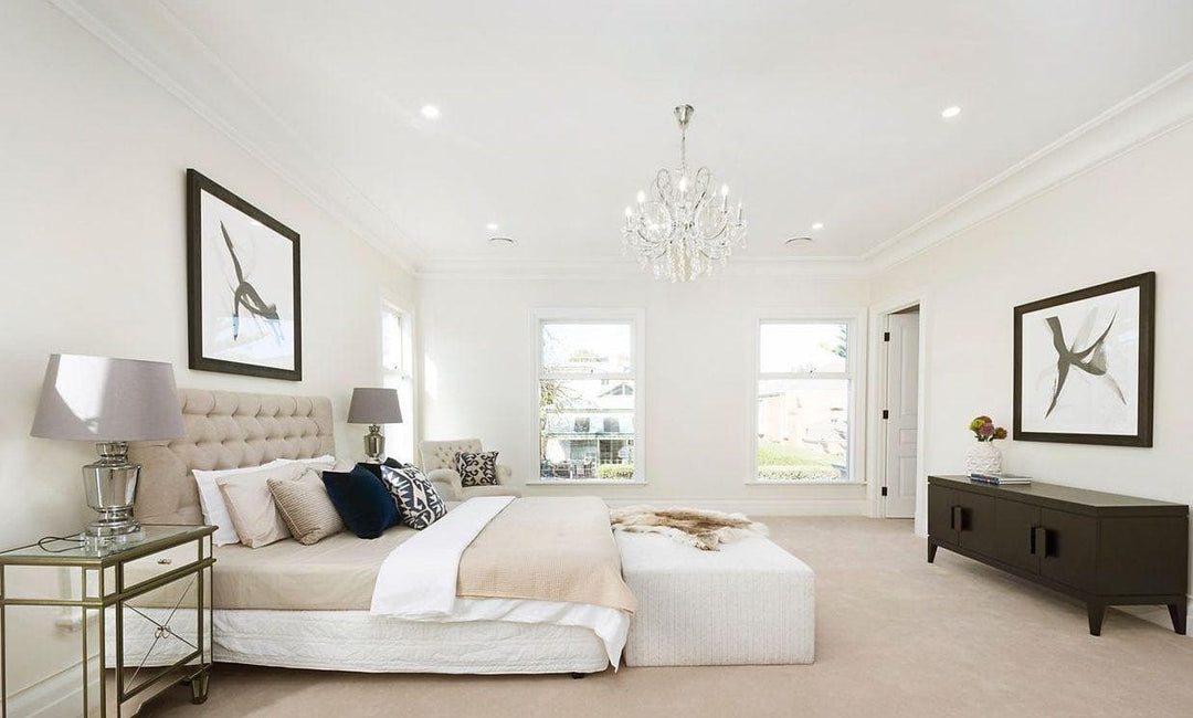 NewYork Princess 8 Arm Chandelier - W:70cm - Chrome - Designer Chandelier Australia