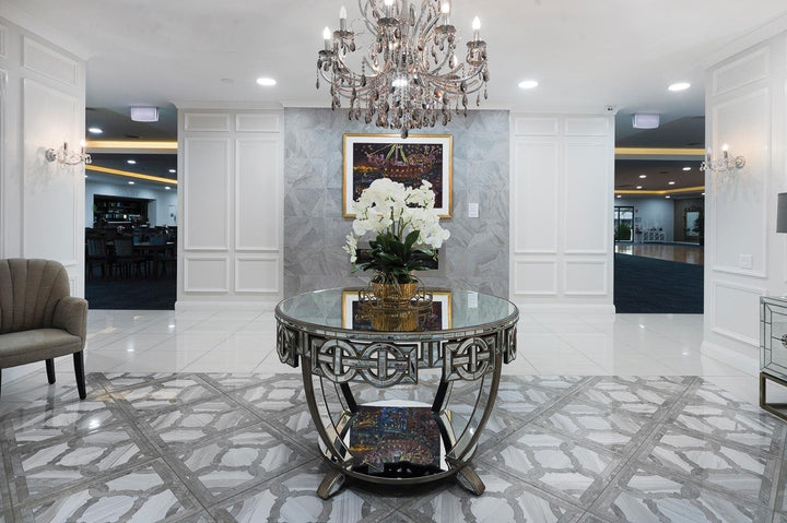 NewYork Princess 10 Arm Chandelier - SMOKE - W:90 - Designer Chandelier 