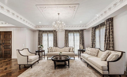 NewYork Princess 8 Arm Chandelier - W:70 - Designer Chandelier 