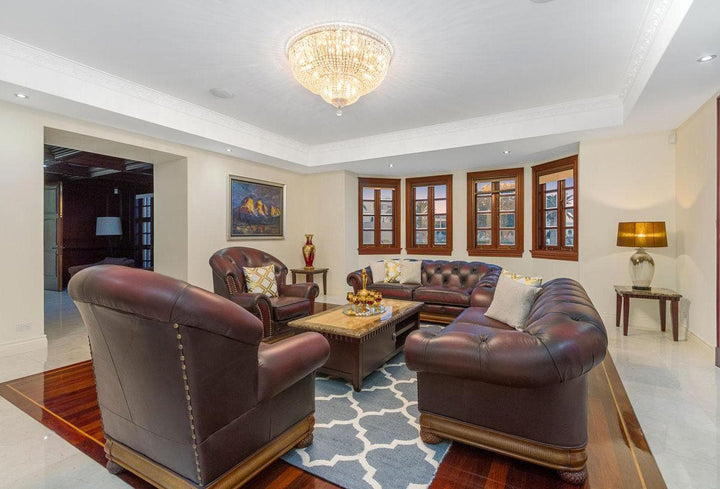 Empress Flush Mount Basket Chandelier - CHROME - Width: 94cm - Designer Chandelier Australia