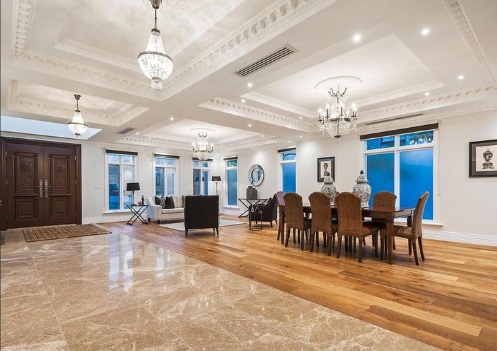 French Basket Chandelier - Antique Bronze - 6 Light - Designer Chandelier Australia