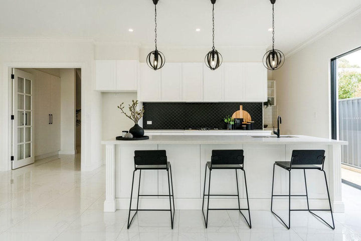 Hampton Orb - Single Light - Dark Bronze - Designer Chandelier Australia