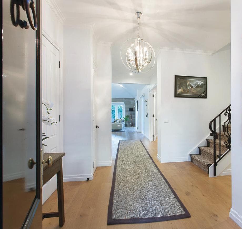 Hampton Orb - 6 Light - Silver Plated - Designer Chandelier 