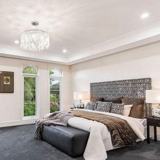 Harmony Ring Chandelier - W:60cm - Chrome