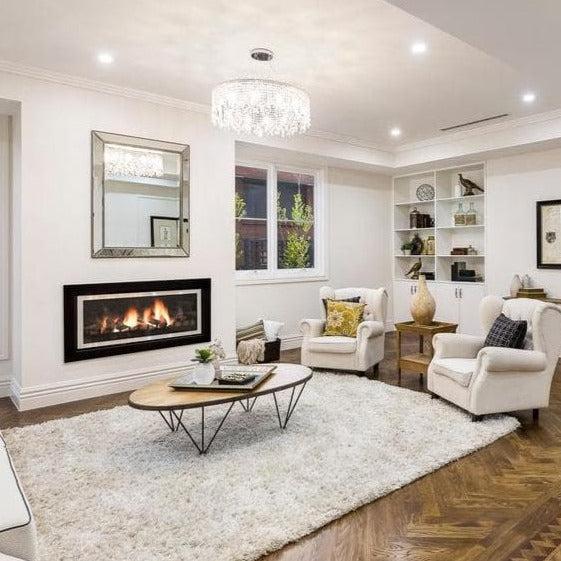 Harmony Ring Chandelier - W:80cm - Chrome