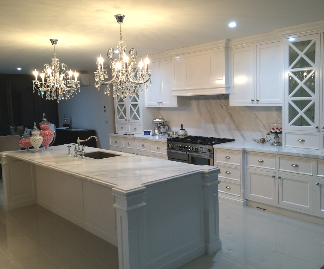 NewYork Princess 6 Arm Chandelier - W:62 - Chrome - Designer Chandelier Australia