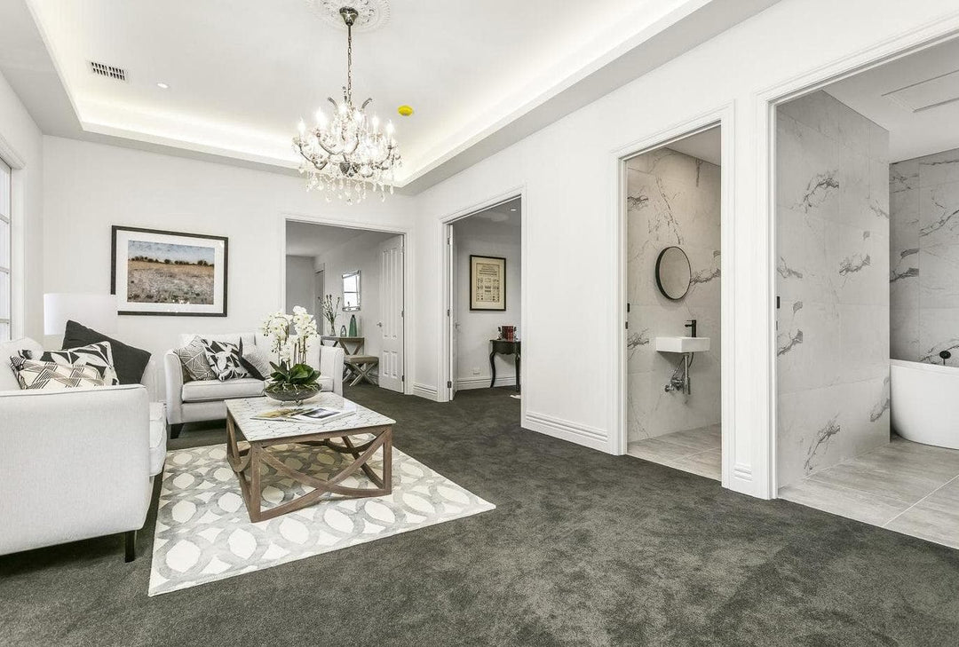 Maria Theresa Crystal Chandelier Grande 13 Light - SMOKE - Designer Chandelier Australia