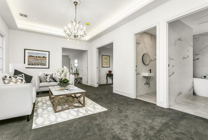 Maria Theresa Crystal Chandelier Grande 13 Light - SMOKE - Designer Chandelier Australia