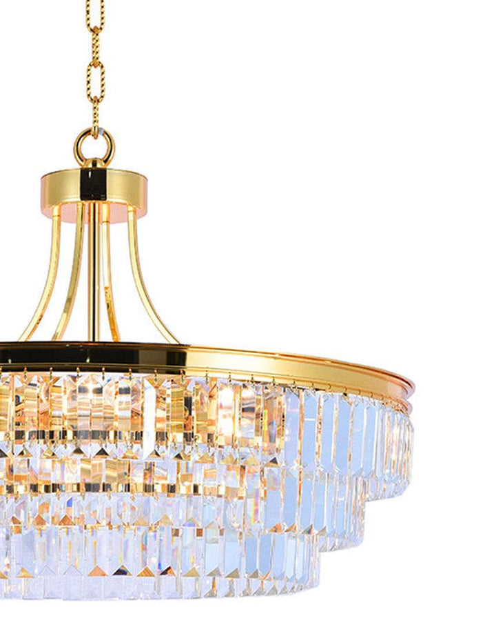 Jordan Collection - 70cm - Gold Plated - Designer Chandelier Australia
