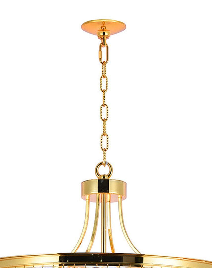 Jordan Collection - 70cm - Gold Plated - Designer Chandelier Australia