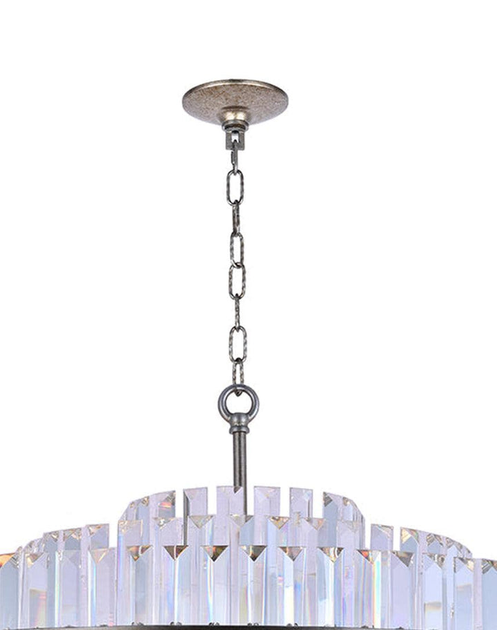 Ashton Collection - 80cm Chandelier - Champagne Finish