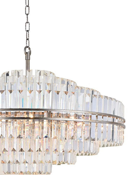 Ashton Collection - 100cm Chandelier - Champagne