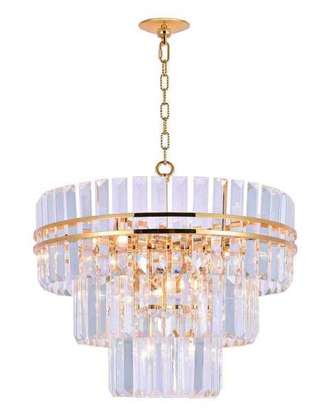 Ashton Collection - Three Tier - 50 cm - Gold Plated