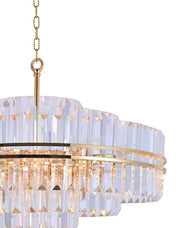 Ashton Collection - 80cm Chandelier - Gold Plated