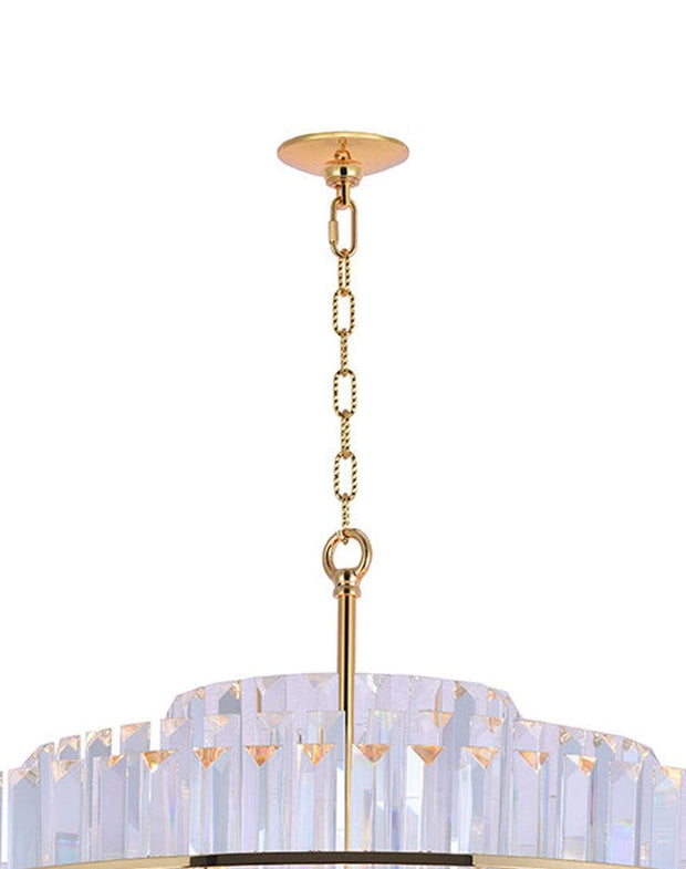 Ashton Collection - 80cm Chandelier - Gold Plated