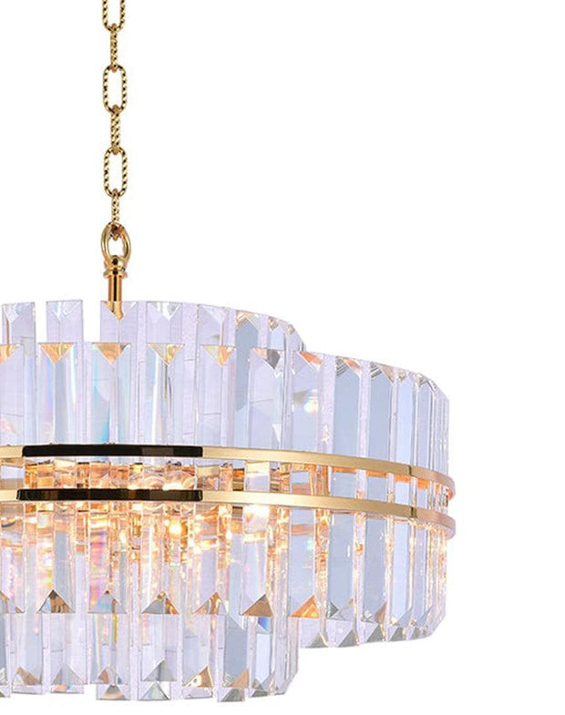 Ashton Collection - 55cm Chandelier - Gold Plated