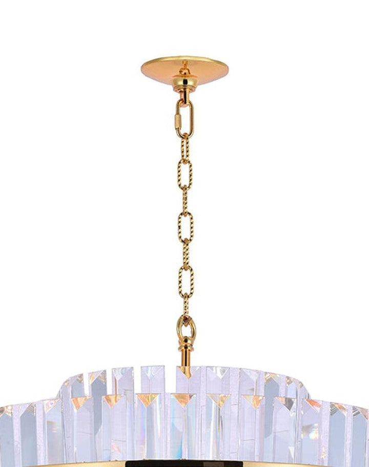 Ashton Collection - 55cm Chandelier - Gold Plated