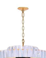 Ashton Collection - 55cm Chandelier - Gold Plated