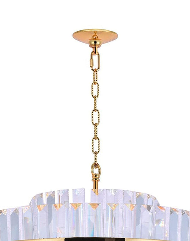 Ashton Collection - 55cm Chandelier - Gold Plated