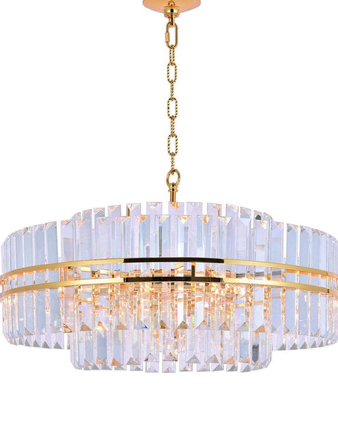Ashton Collection - 68cm Chandelier - Gold Plated
