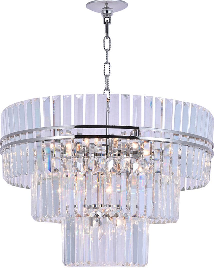 Ashton Collection - Three Tier - 80cm - Nickel Plated