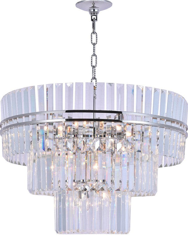 Ashton Collection - Three Tier - 80cm - Nickel Plated