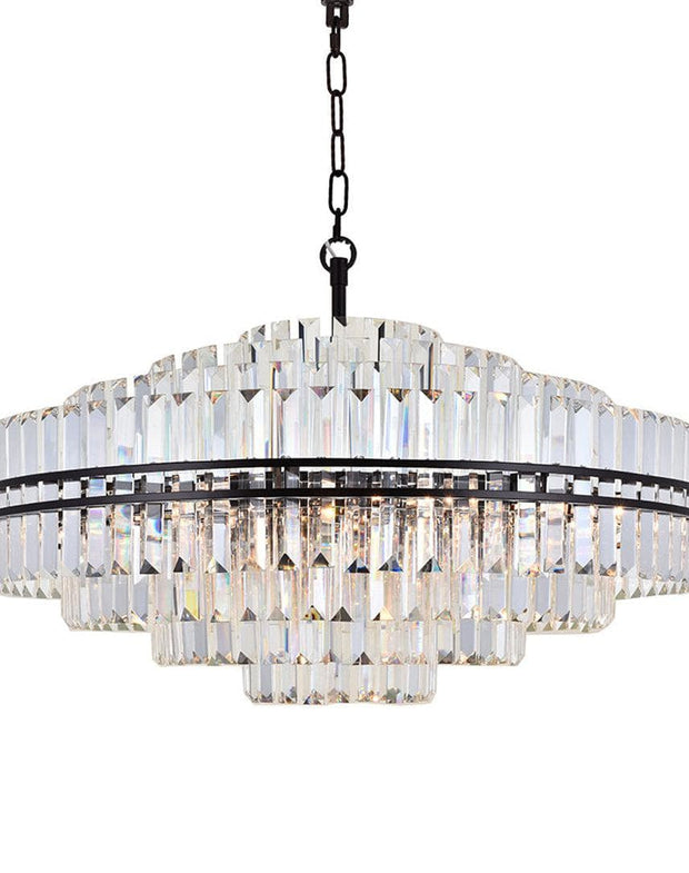 Ashton Collection - 100cm Chandelier - Warm Bronze Finish