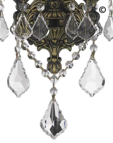 AMERICANA 2 Light Wall Sconce - Edwardian - Antique Bronze Style - Designer Chandelier 