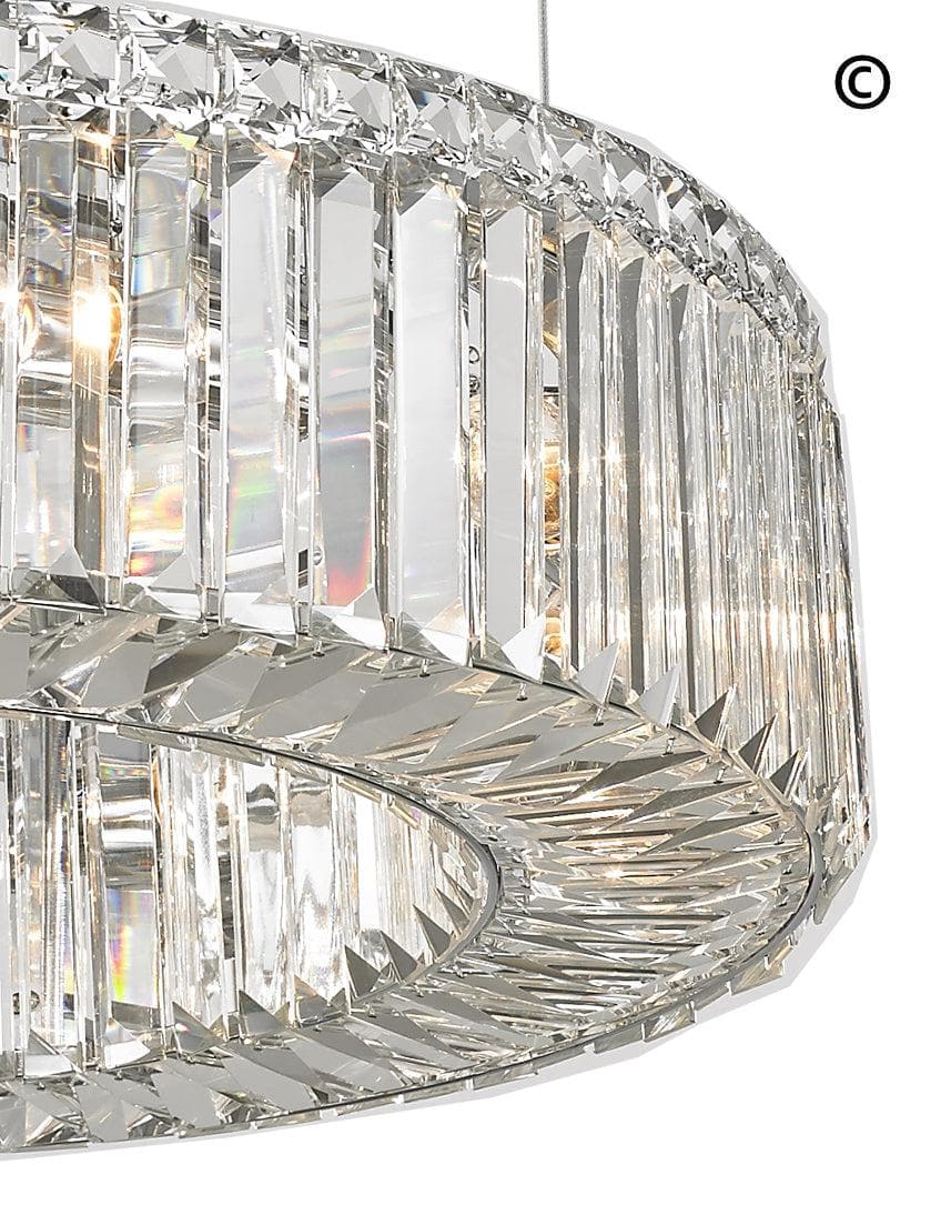 NewYork - Halo Ring - W:60cm - Designer Chandelier 