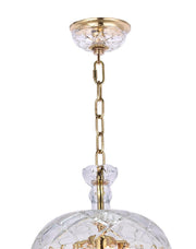 Bohemian Basket Chandelier - Width: 35 cm - Brass Fixtures