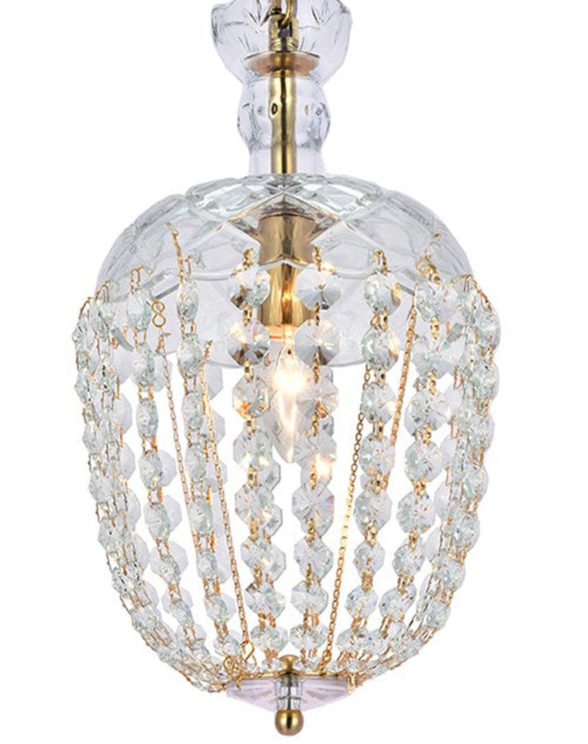 Bohemian Basket Chandelier - Width: 20 cm - Brass Fixtures - Designer Chandelier Australia