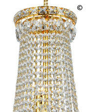 NewYork Empress - Basket Chandelier - Gold - Width: 75cm - Designer Chandelier 