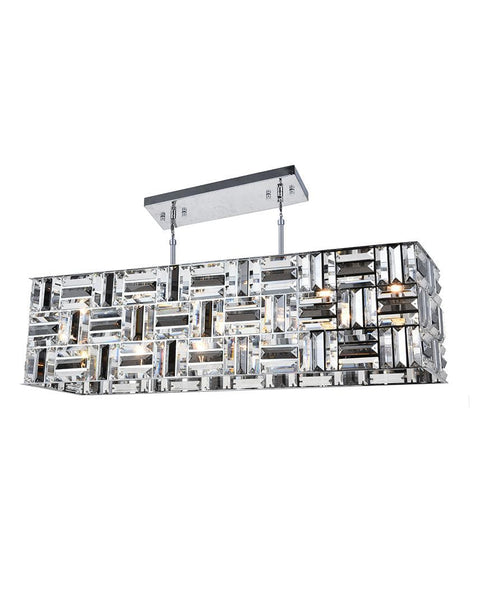 Aurora Bar Light - NewYork Rectangle Bar Chandelier - Length: 90cm - Designer Chandelier 