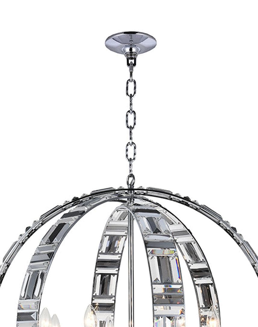 Aurora NewYork ORB - 8 Light - Chrome