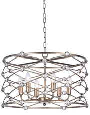 Eliza Collection - Round Pendant- Width: 55 cm