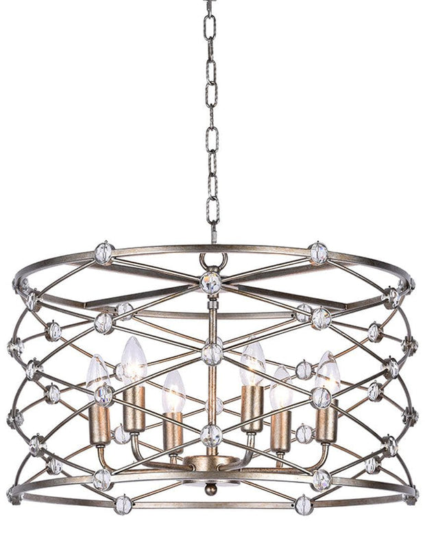 Eliza Collection - Round Pendant- Width: 55 cm