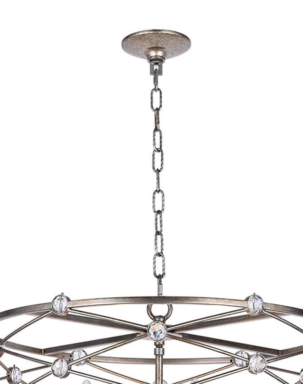 Eliza Collection - Round Pendant- Width: 55 cm