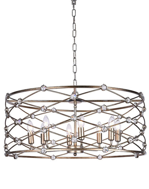 Eliza Collection - Round Pendant- Width: 75 cm