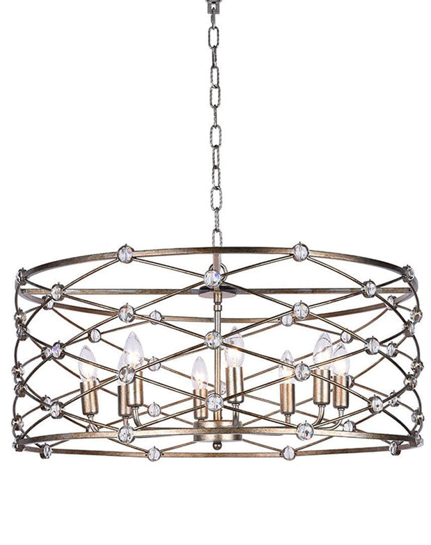 Eliza Collection - Round Pendant- Width: 75 cm