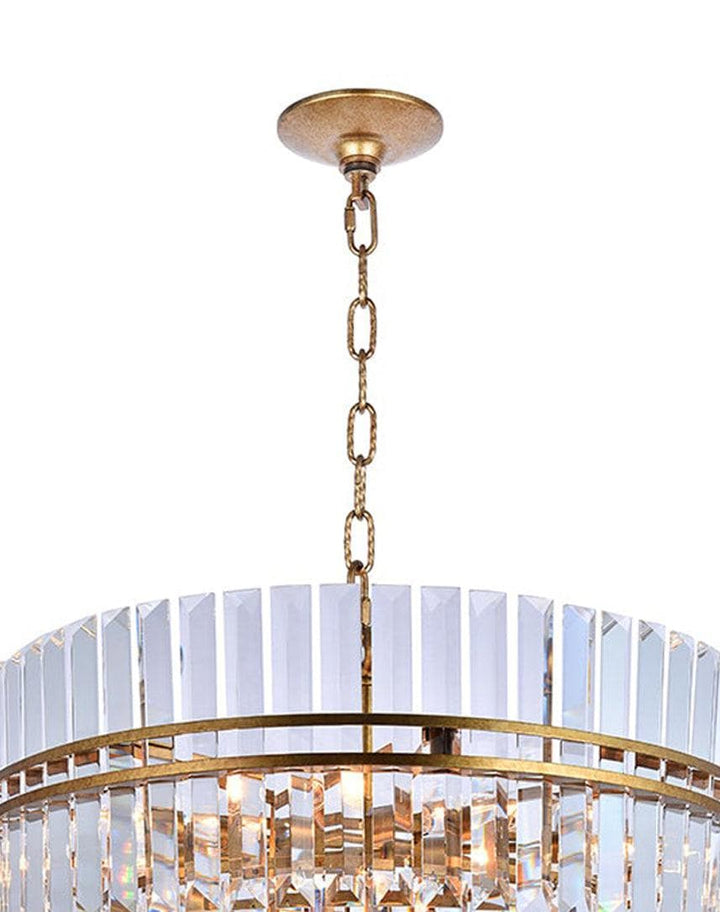 Ashton Collection - Three Tier - 68cm - Antique Gold Finish