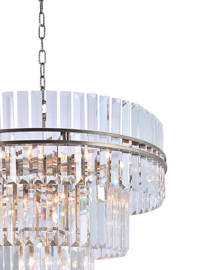 Ashton Collection - Three Tier - 80cm - Champagne Finish