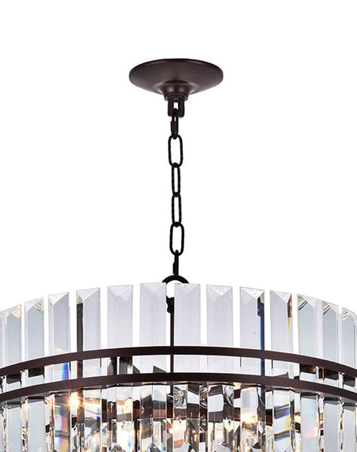 Ashton Collection - Three Tier - 55 cm - Warm Bronze Finish