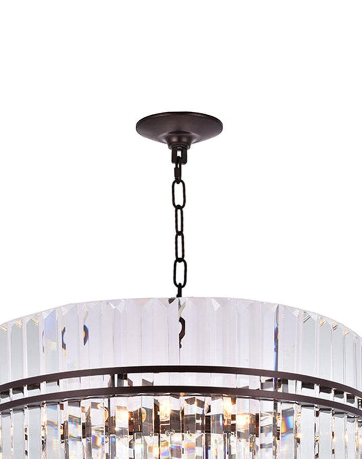 Ashton Collection - Three Tier - 68cm - Warm Bronze Finish