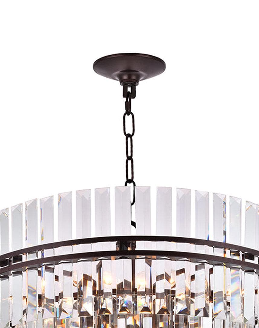 Ashton Collection - Three Tier - 80cm - Warm Bronze Finish