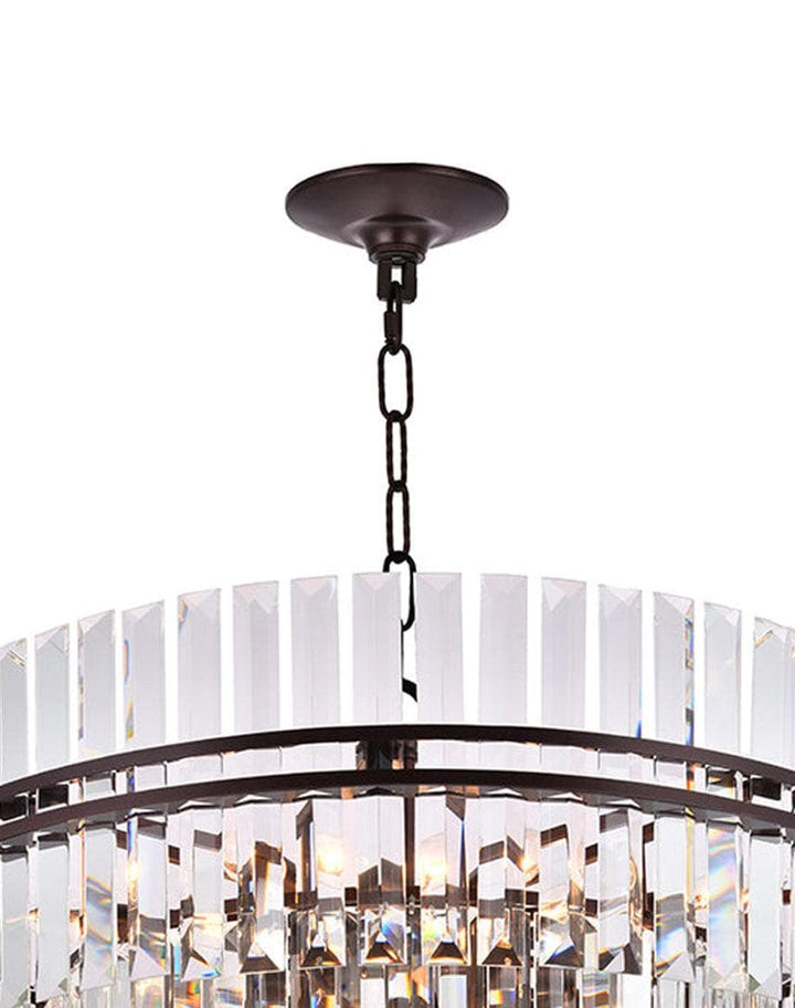 Ashton Collection - Three Tier - 80cm - Warm Bronze Finish