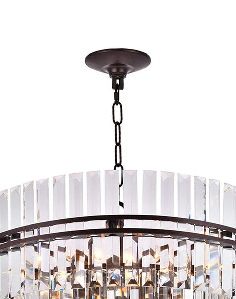 Ashton Collection - Three Tier - 80cm - Warm Bronze Finish