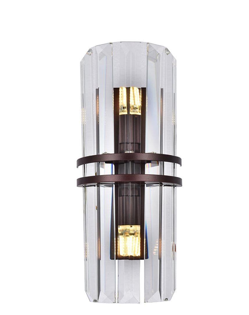 Ashton Collection - Wall Sconce - Warm Bronze Finish