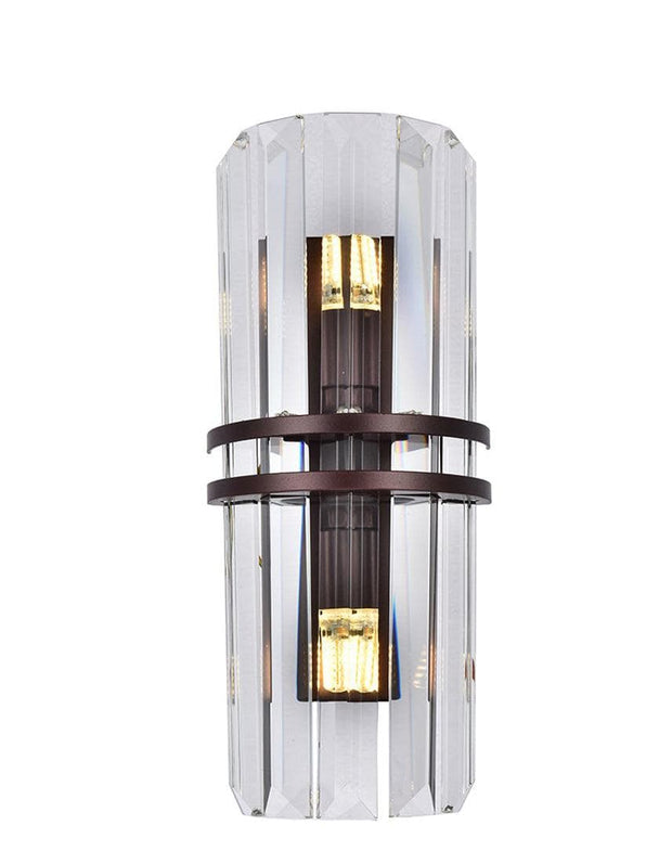 Ashton Collection - Wall Sconce - Warm Bronze Finish